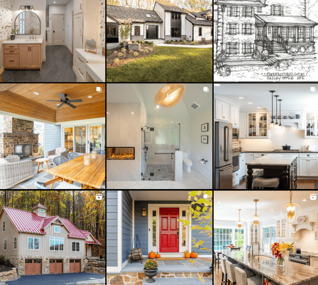 A Crop of Hazley Builders Instagram Page